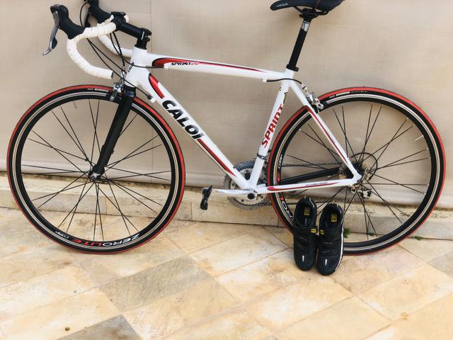 Oportunidade!!Speed Caloi sprint20 toda tiagra 20v tamanho 54 !bike extremamente nova !!! - Foto 2