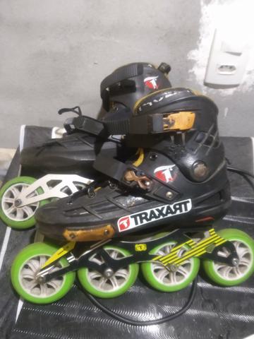 Vendo ou troco patins 100mm