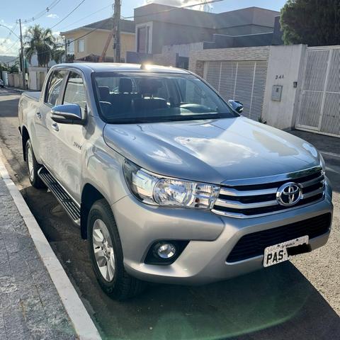Hilux SRV Top 4 pneus novos só brasilia IPVA Pago - Foto 2
