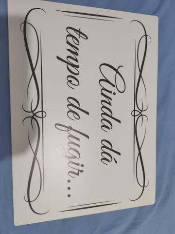 Placa rígida para casamento - pvc - Foto 2