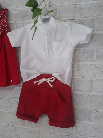 roupa de natal menino