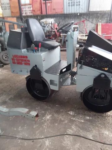 Rolo compactador 1.2 ton - Foto 2