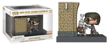 Funko POP! Filmes Harry Potter entrando na plataforma 9 3/4 
