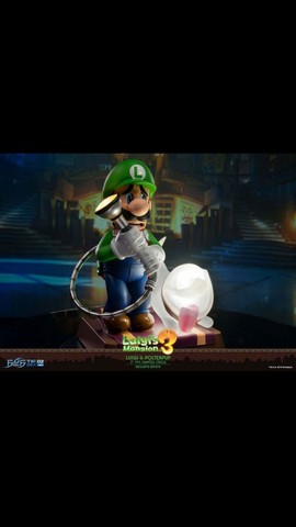 Luigi's Mansion Luigi e Polterpup Exclusivo First 4 Figures