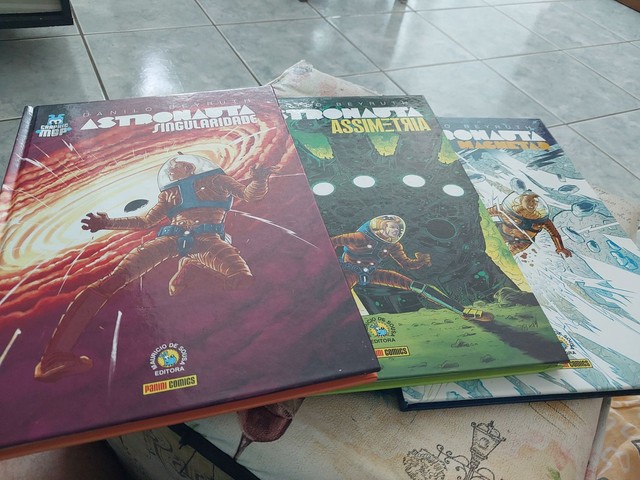 Grafic MSP Astronalta volumes 1, 2 e 3