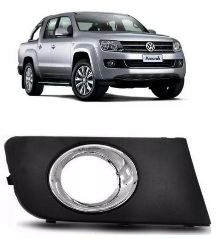 Grade Milha Cromado Com Furo Amarok 2010 a 2014 Direito
