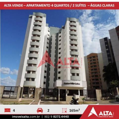 Apartamento à venda com 4 dormitórios em Águas claras, Águas claras cod:220