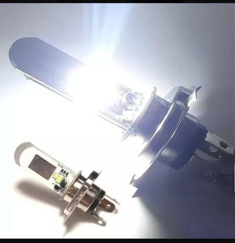 Lâmpada Farol Led Maior Alcance (Moto)