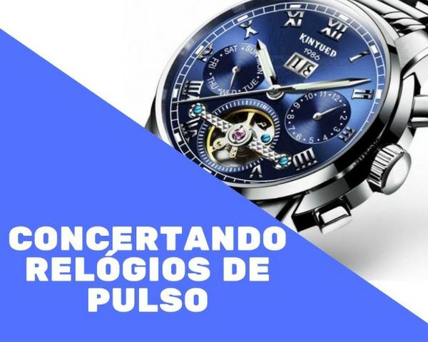 Curso de concerto de relogio de pulso