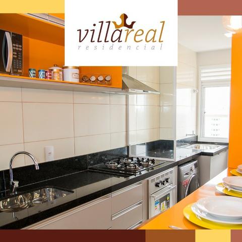 VillaReall Residencial Aptos 2 Dorms 58m2 2 Dorms 1 Vaga C/Varanda Lazer Completo - Foto 8