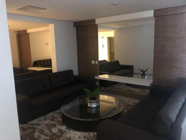 Apart 2 qts 1 suite mobiliado em frente vaca brava ao do Goiânia shopping lazer completo