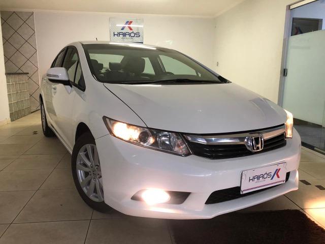Honda-Civic LXR 2.0 Automático Branco 2014/14