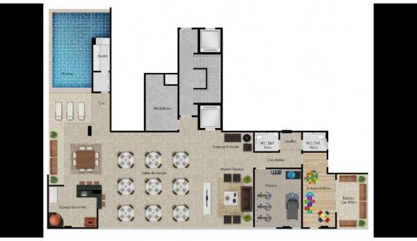 02 e 03 quartos em construção na Praia da Costa - Foto 16