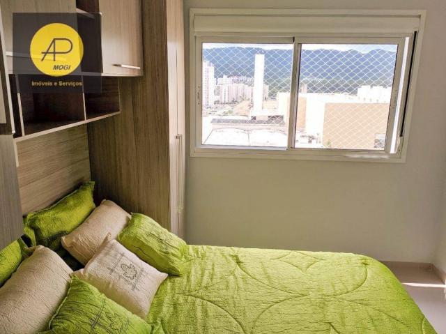 Apartamento com 1 dormitório para alugar, 46 m² - Centro Cívico - Mogi das Cruzes/SP - Foto 19