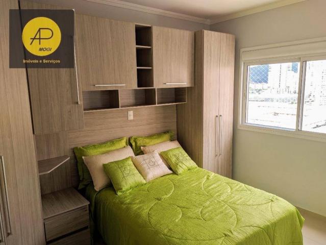 Apartamento com 1 dormitório para alugar, 46 m² - Centro Cívico - Mogi das Cruzes/SP - Foto 16
