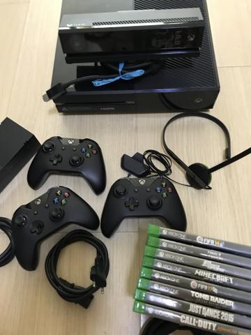 Xbox one 500gb pouco uso COMPLETÍSSIMO com 8 jogos. Parcela em 12x no cartão - Foto 2