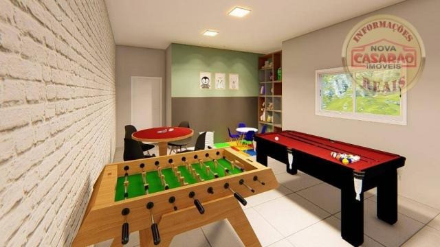R$ 165.000 Apartamento à venda, 38 m² por R$ 165.000,00 -Guilhermina - Praia Grande - Foto 9