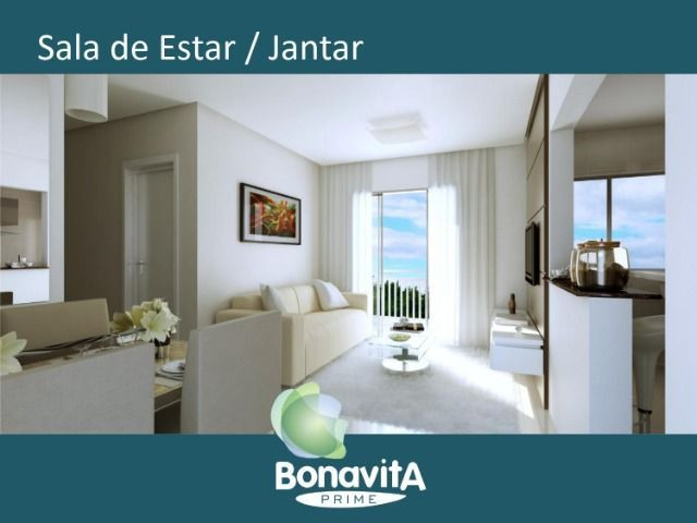 Bona Vita Prime, Feirão Lua Nova. Apartamento com suíte pronto para morar e no porcelanato - Foto 12