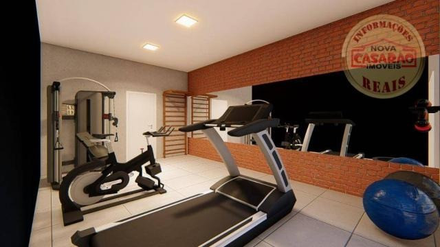 R$ 165.000 Apartamento à venda, 38 m² por R$ 165.000,00 -Guilhermina - Praia Grande - Foto 13