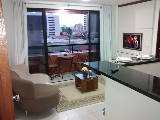 Apartamento para aluguel com 52m2 mobiliado com 1 quarto em Cabo Branco - João Pessoa - Pa