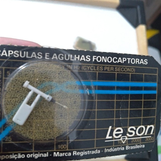 Agulha toca disco Le son