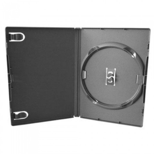 Capinha Box Cd e Dvd acrilico fundo preto e transparente - Foto 3