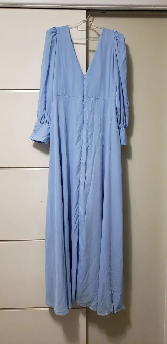 Vestido de festa com manga longa - Foto 2