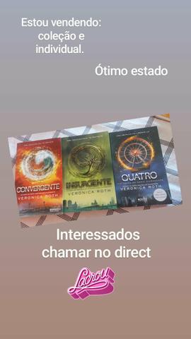 Livros da coleção ( Divergente)