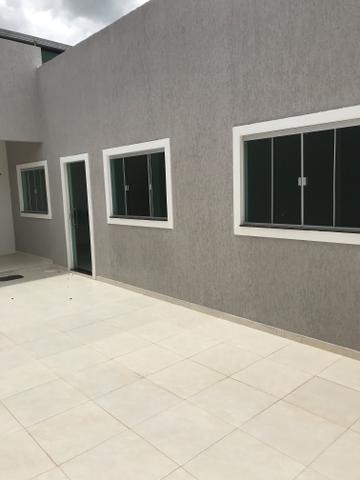 Linda casa de 3 qts, suite, laje em Condomínio Fechado do Setor de Mansões de Sobradinho - Foto 4