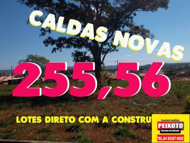 lote a prestaçao em caldas novas -GOIÁS