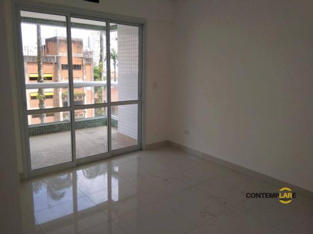 Apartamento com 2 dormitórios para alugar, 99 m² por R$ 3.900/mês - Boqueirão - Santos/SP - Foto 2