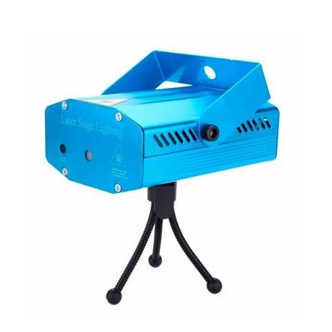 Mini Laser Stage Lighting Projetor Holografico 4 Desenhos - Foto 2