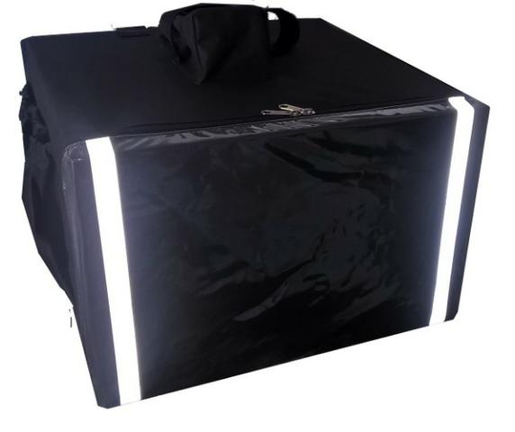 RSplt Bag Bolsa tipo Baú Mochila térmica Motoboy pizza marmitex lanches GuerreiroOnline - Foto 3