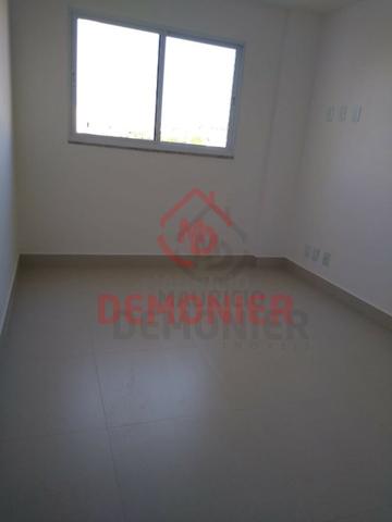 Alugo apartamento novo 2 quartos com suíte, 1 vaga, Campo Grande, com lazer - Foto 9