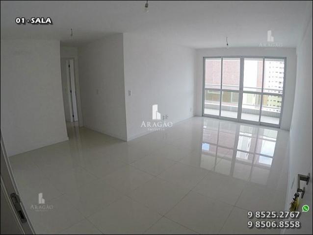 Apartamento à venda, 124 m² por r$ 1.150.000,00 - meireles - fortaleza/ce - Foto 3