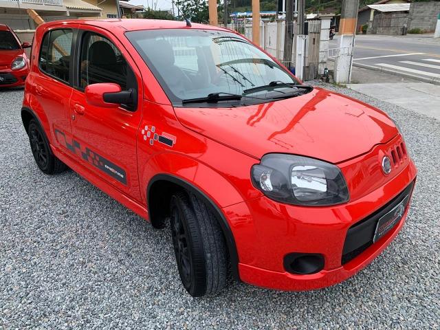Fiat Uno Sporting 1.4 Completo Bancos em Couro 2011/2012 - Foto 2