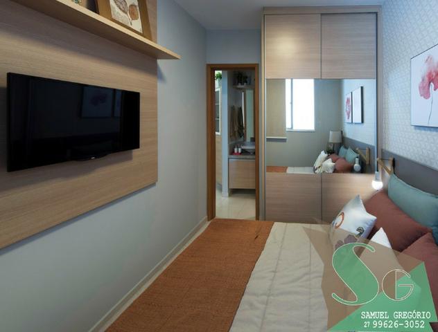 SAM - 25 - Torre Bromélia - 2 quartos com varanda - 46m² - Serra, ES - Foto 2