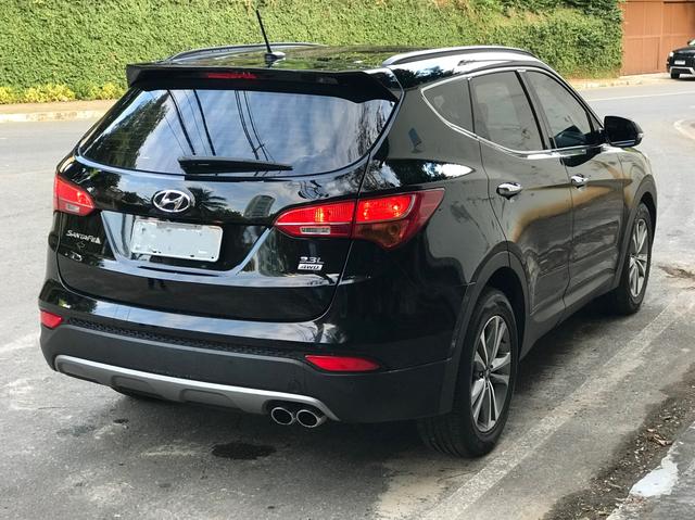 SANTA FÉ BLINDADA 3.3L 2015 V6 270CV, 5 Lugares, igual á zero KM, a mais TOP, OPORTUNIDADE - Foto 15