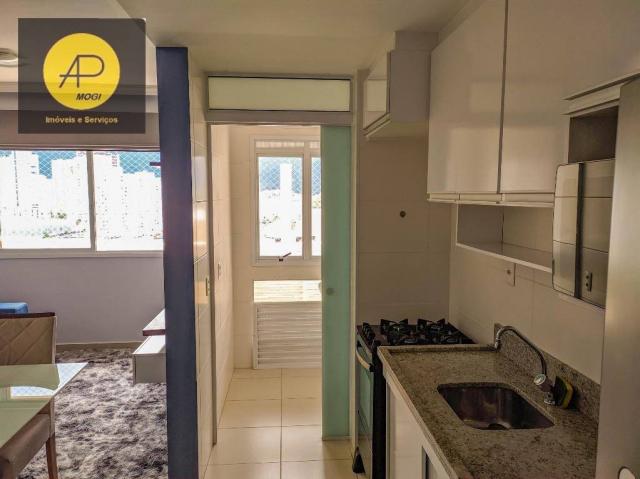 Apartamento com 1 dormitório para alugar, 46 m² - Centro Cívico - Mogi das Cruzes/SP - Foto 8