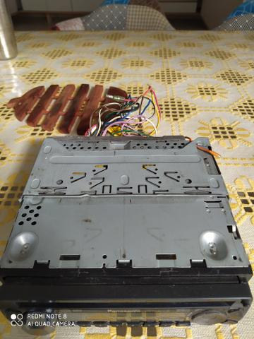 Aparelho de som para carro Panasonic