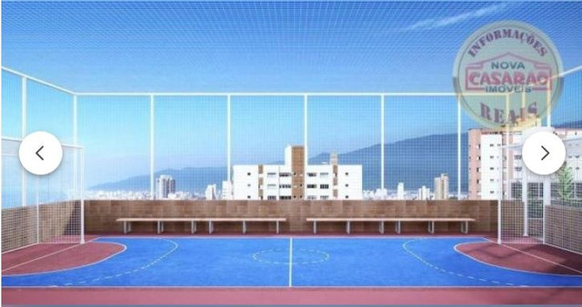 Apartamento com 1 dormitório à venda, 52 m² por R$ 248.000,00 - Vila Caiçara - Praia Grand - Foto 3