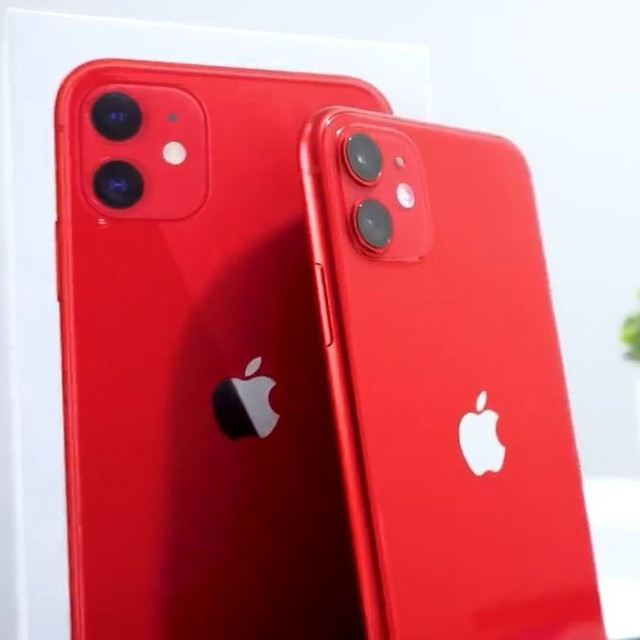 Apple iphone 11 64GB Vermelho Tela 6,1 4G 12Mpx - Celulares e