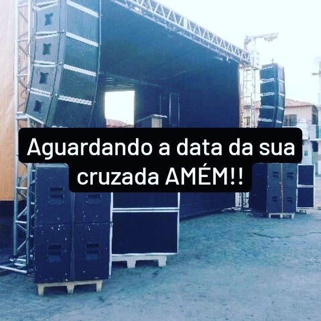 Som, palco móvel