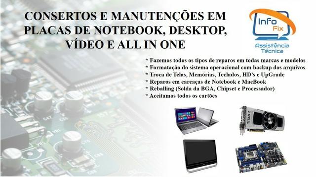 Consertos de Notebook!