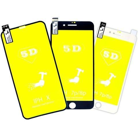 Película 3d 5d 9d Vidro Nano Hidro Gel Celular Smartphone iPhone Xiaomi Samsung Motorola - Foto 5