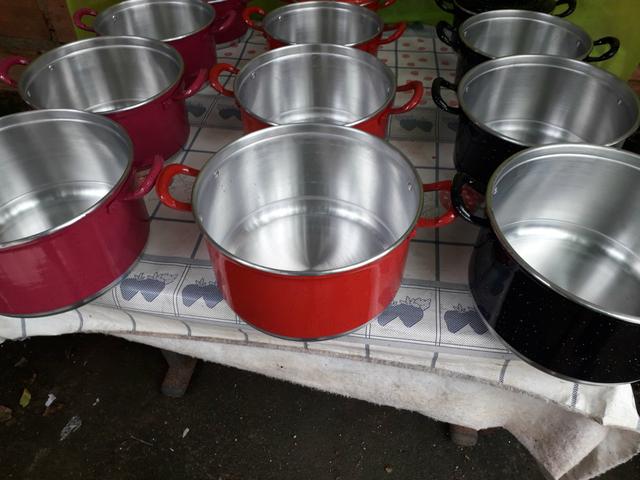 Kit de panela de alumínio - Foto 2
