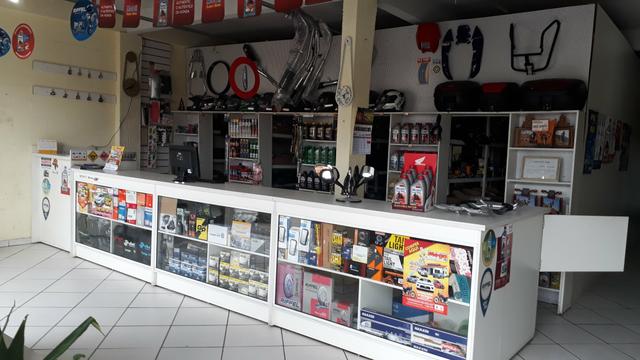 Loja completa oficina e peças de moto