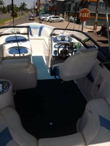 Lancha 19 Pes Motor Mercury Optimax 135HP 125 Horas - Foto 9