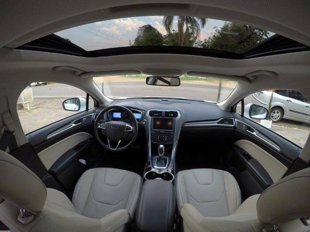 Ford Fusion Titanium awd 2015 2.0 Turbo (Pacote premium/interior caramelo) - Foto 7