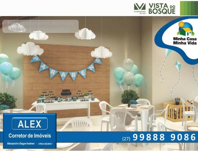 ALX - 11 - Apartamento 2 Quartos Vista do Bosque / ITBI + Registro GRÁTIS - Foto 5
